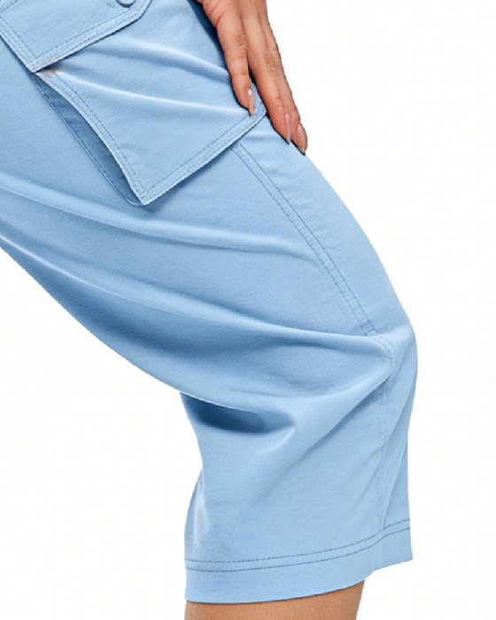 Broek Casual Cropped Multi-Zak Wandelen