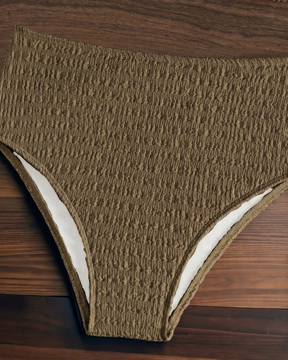 Bikini V-hals Hoge Taille