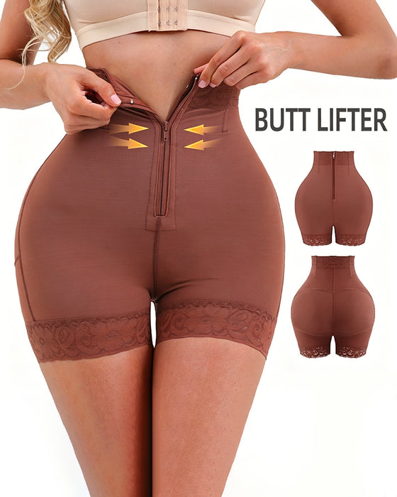 Broek Kant Rits Hoge Taille Bil Liften