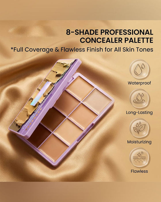 8-Kleuren Concealer Palet
