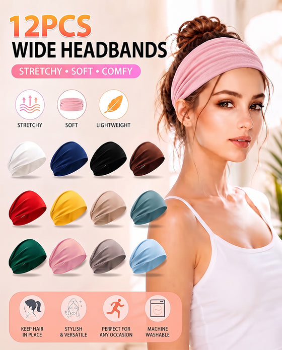 Hoofdband Dames Universeel Antislip Elastisch Mode