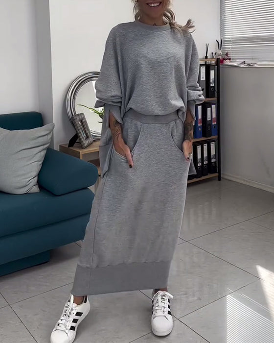 Trui & Rok Set Afgestemd
