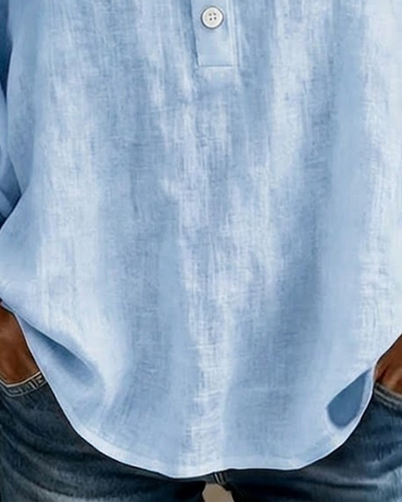 Blouse Met Vierkante Hals Kant Pofmouwen