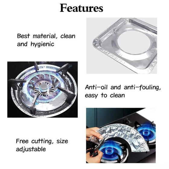 Gaskomfoor Aluminiumfolie Pad