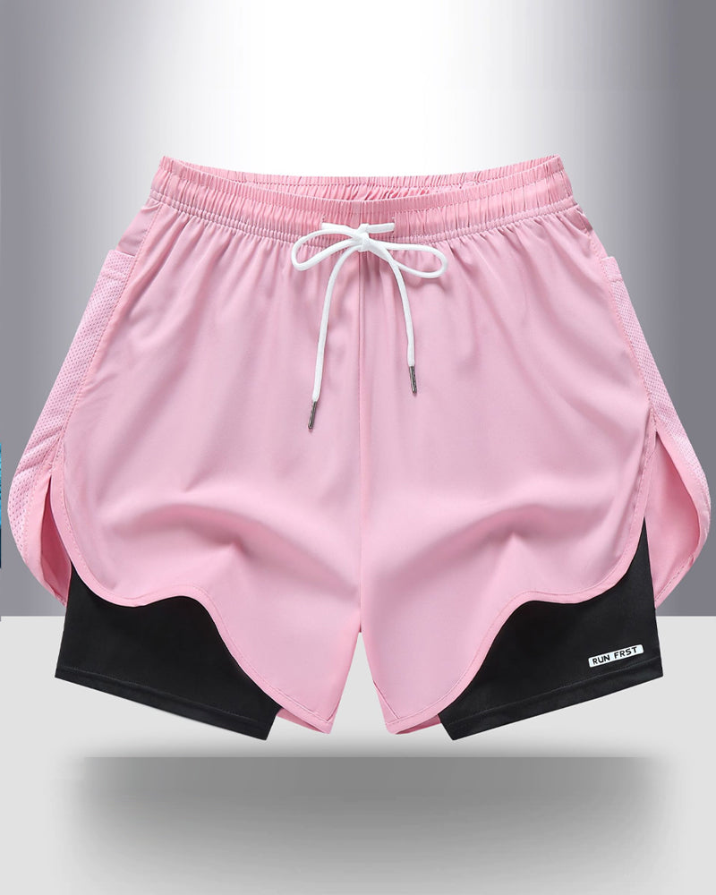 Shorts Ademend Snel Drogend Dubbellaags