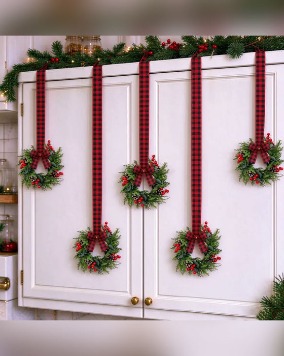Kransen Kunstmatig Kerst Kast