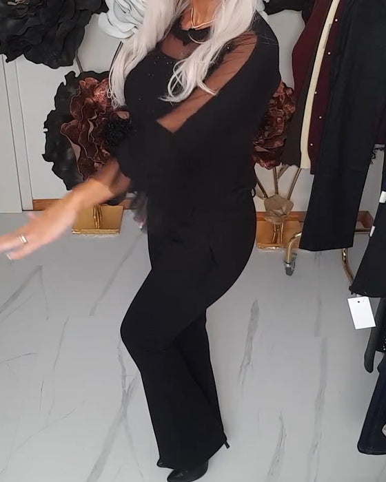 Top Klokmouw Mesh-Panelen