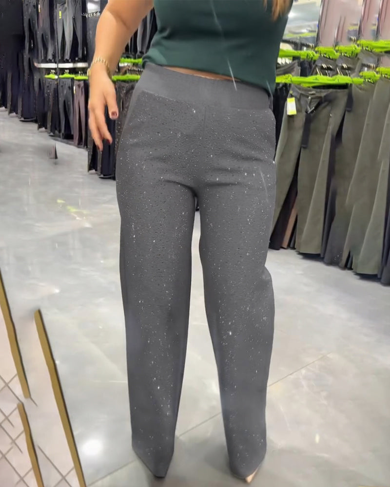 Modieuze En Casual Wijde Broek