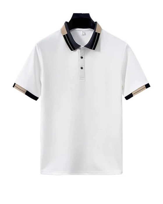 Shirt Kleurenblok Korte Mouw Polo