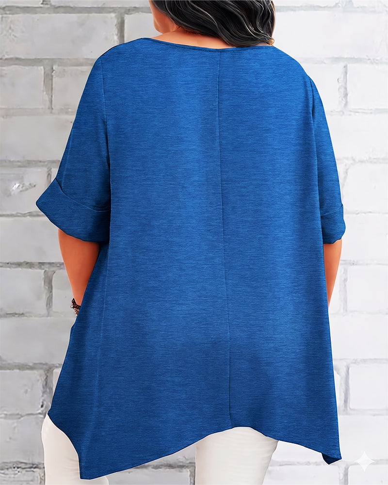 T-Shirt Loose Zijzak