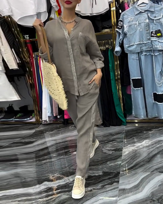 Pak Opstaande Kraag Zak Casual