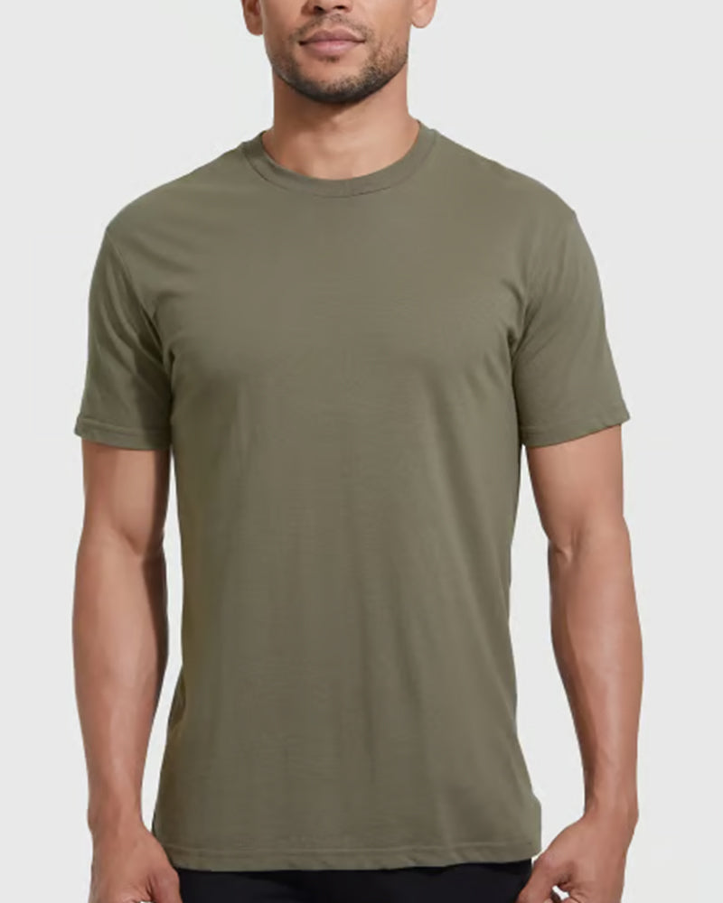 T-Shirt Ronde Hals Slimme Pasvorm