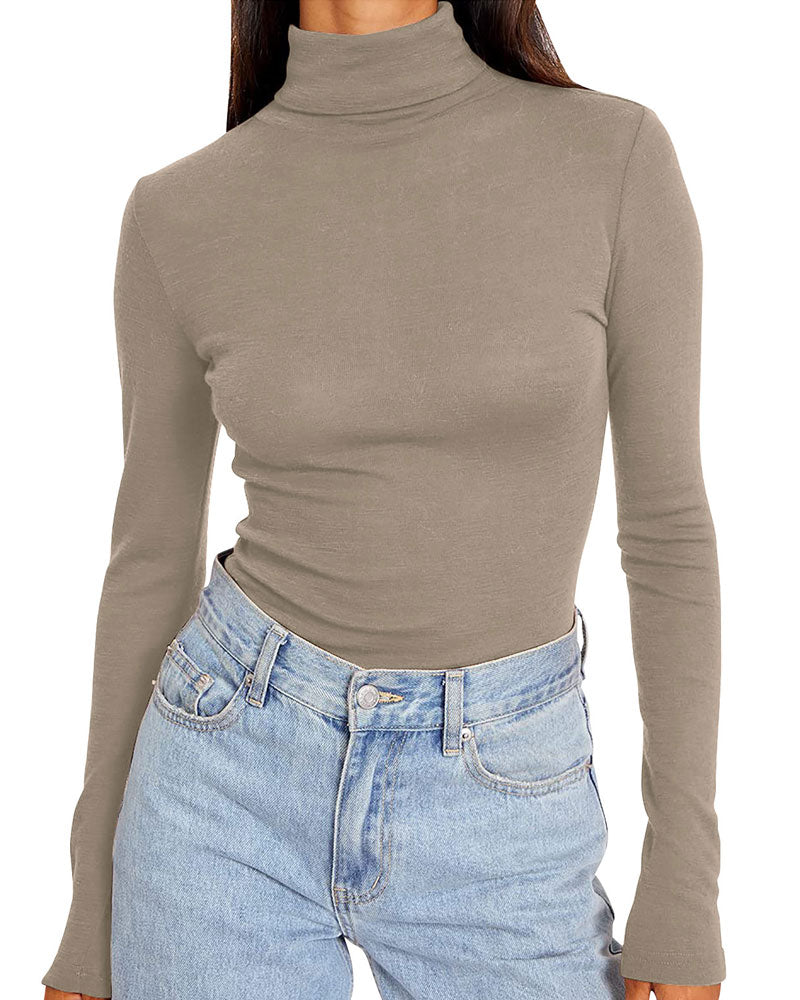 Top Effen Half Turtleneck Basis