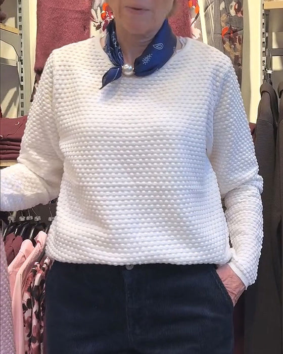 Sweatshirt Ronde Hals Pullover Effen