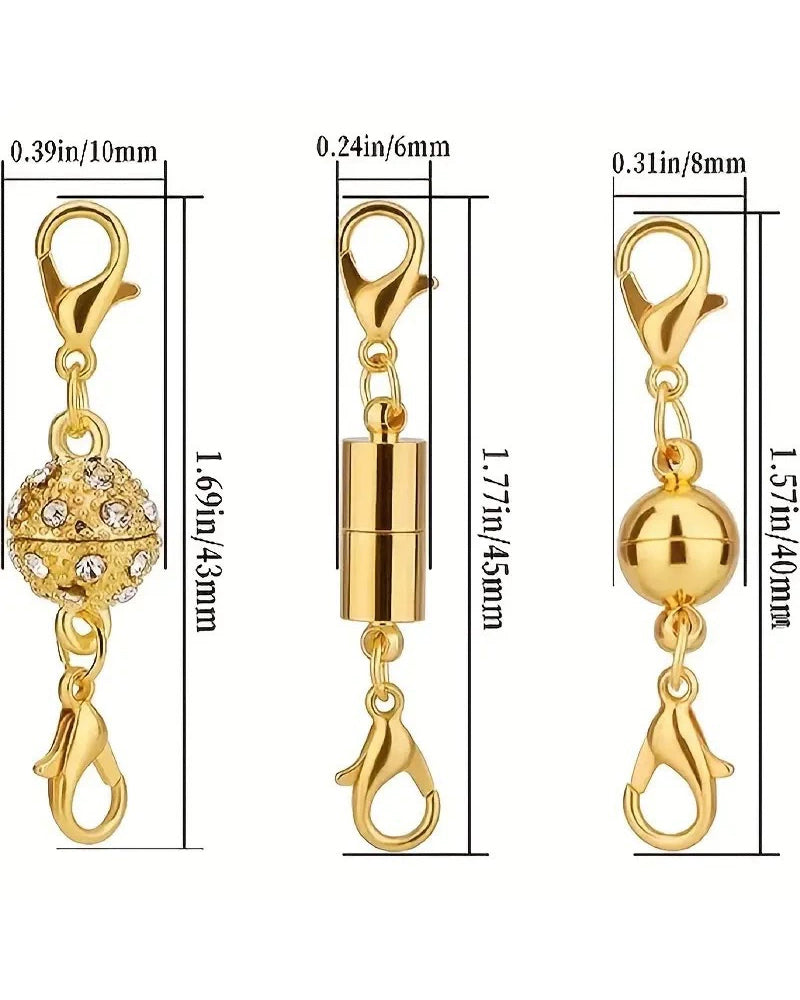 12-Pack Magnetische Ketting Sluitingen En Sluitingen