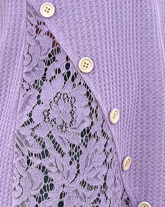 T-Shirt Kant Paneel Gebreid