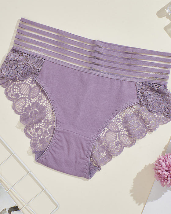 Slip Wijde Taille Kant