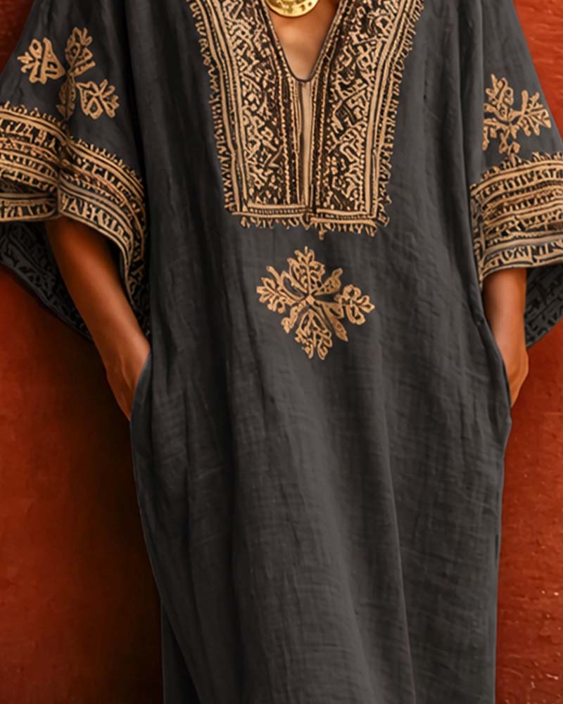 Jurk Bohemien Los Casual