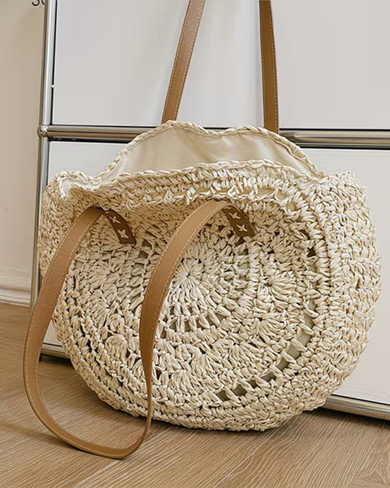 Tas Handgeweven Stro