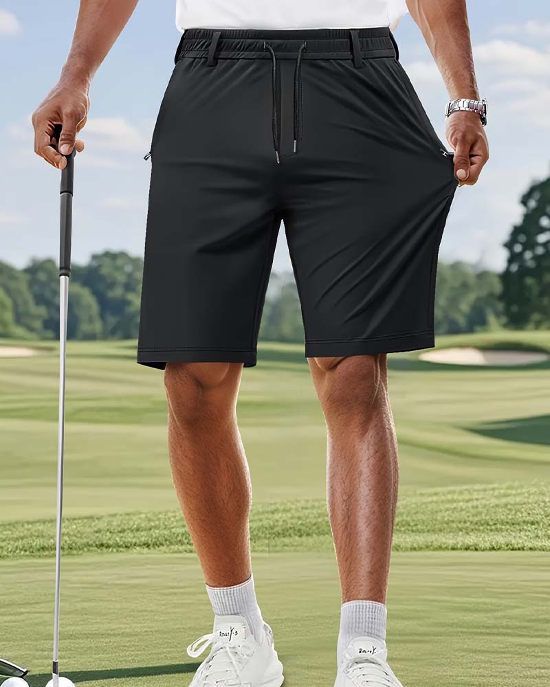 Shorts Elastische Taille Trekkoord Heren