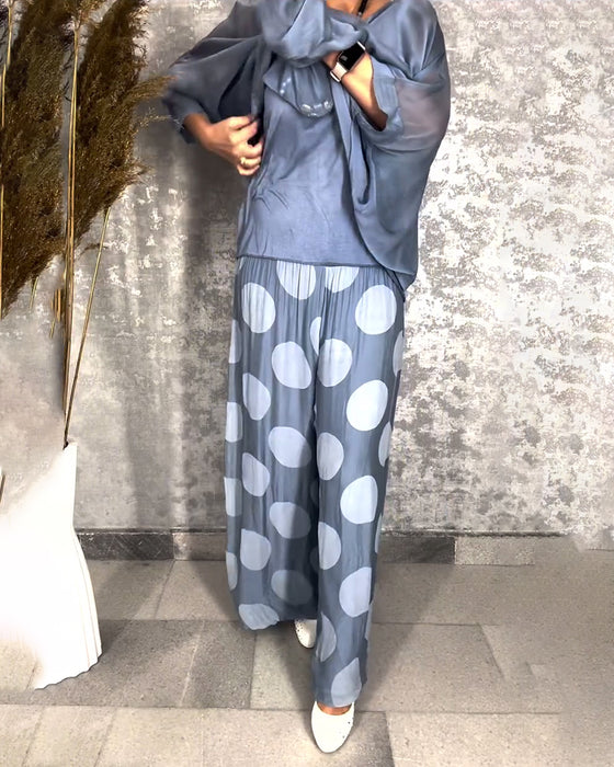 Stel Temperament Casual Stijl Tweedelig