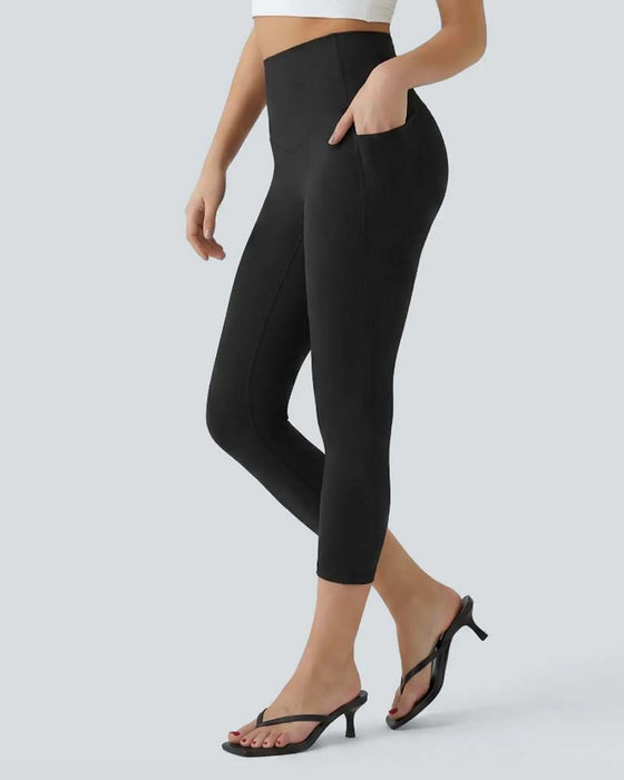 Leggings Hoge Taille Zeven-Achtste Vormgevende Yoga