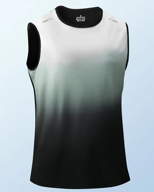 Heren Tanktop, Gradient, Ronde Hals