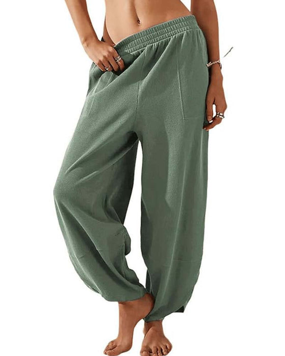 Broek Elastische Taille Harem