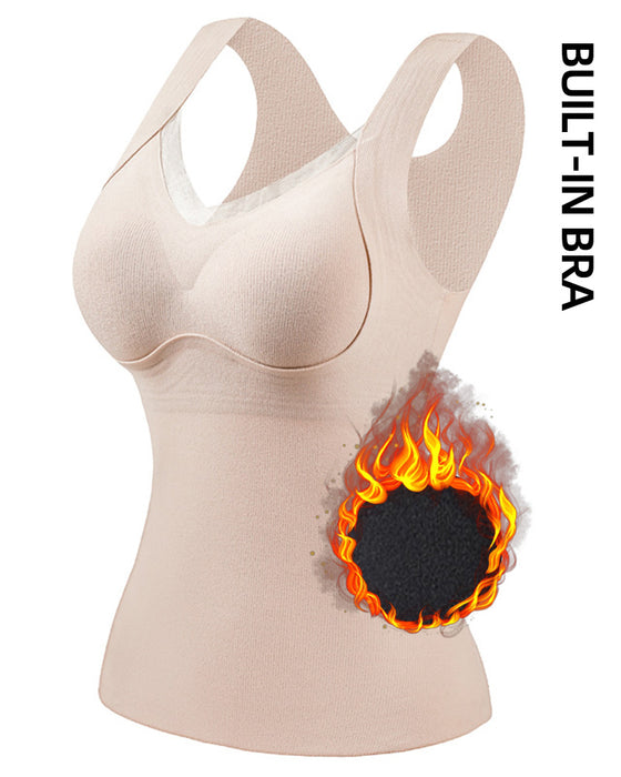 Tanktop Kant Eendelig Ingebouwde Bh