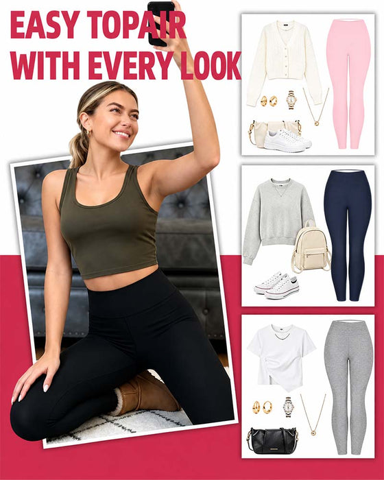 Winter Dikke Hoge Taille Warme Leggings Yogabroeken