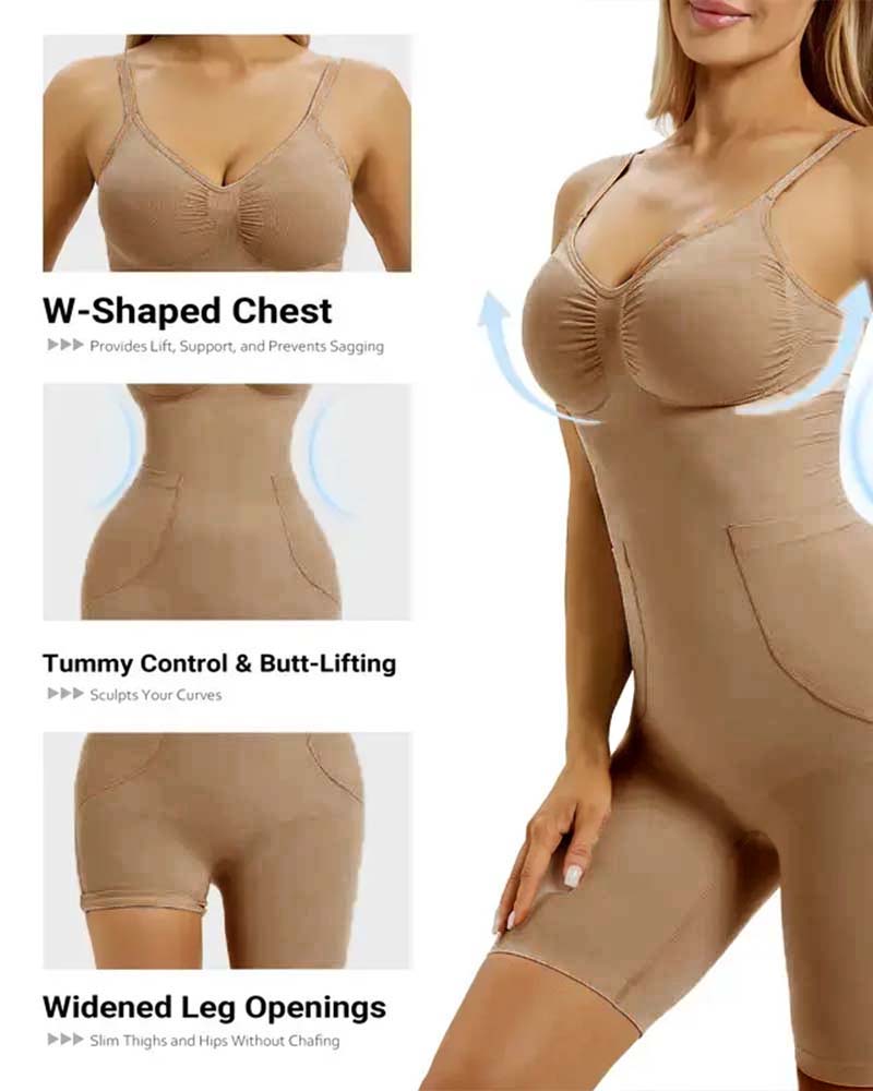 Bodysuit Rugsluiting Mooie Rug Vormend
