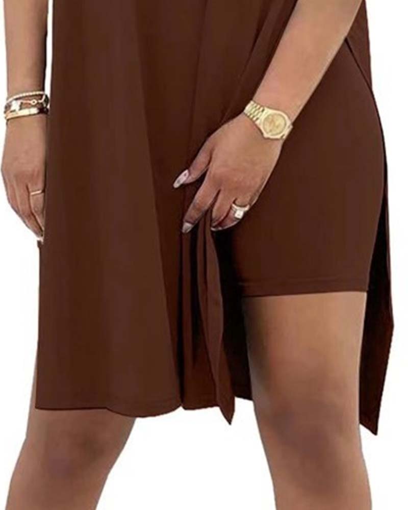 Set Effen Los Korte Mouw Broek