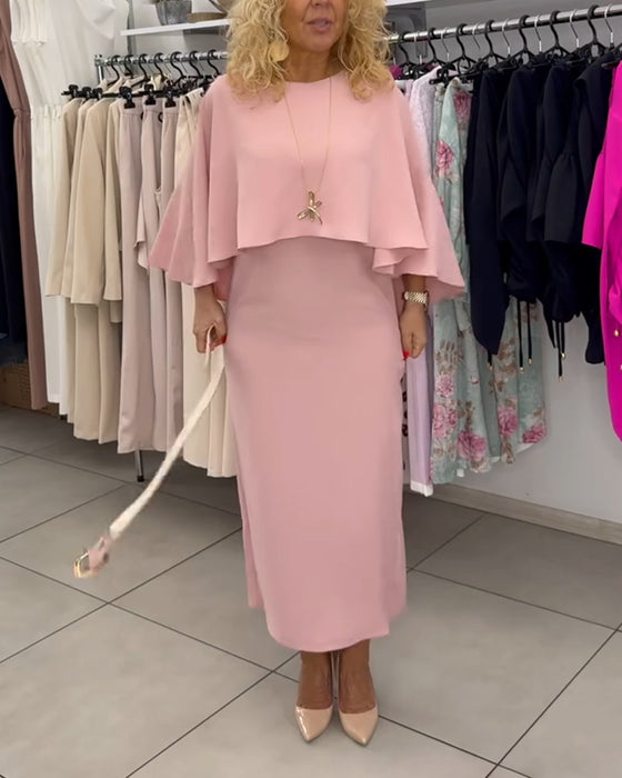 Jurk Fashionable Ronde Hals Elegant