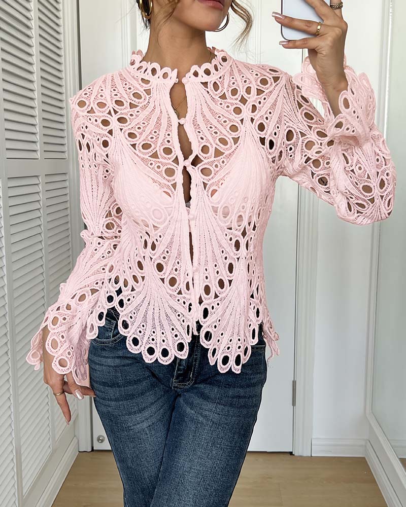 Jas Cut-Out Klokmouw