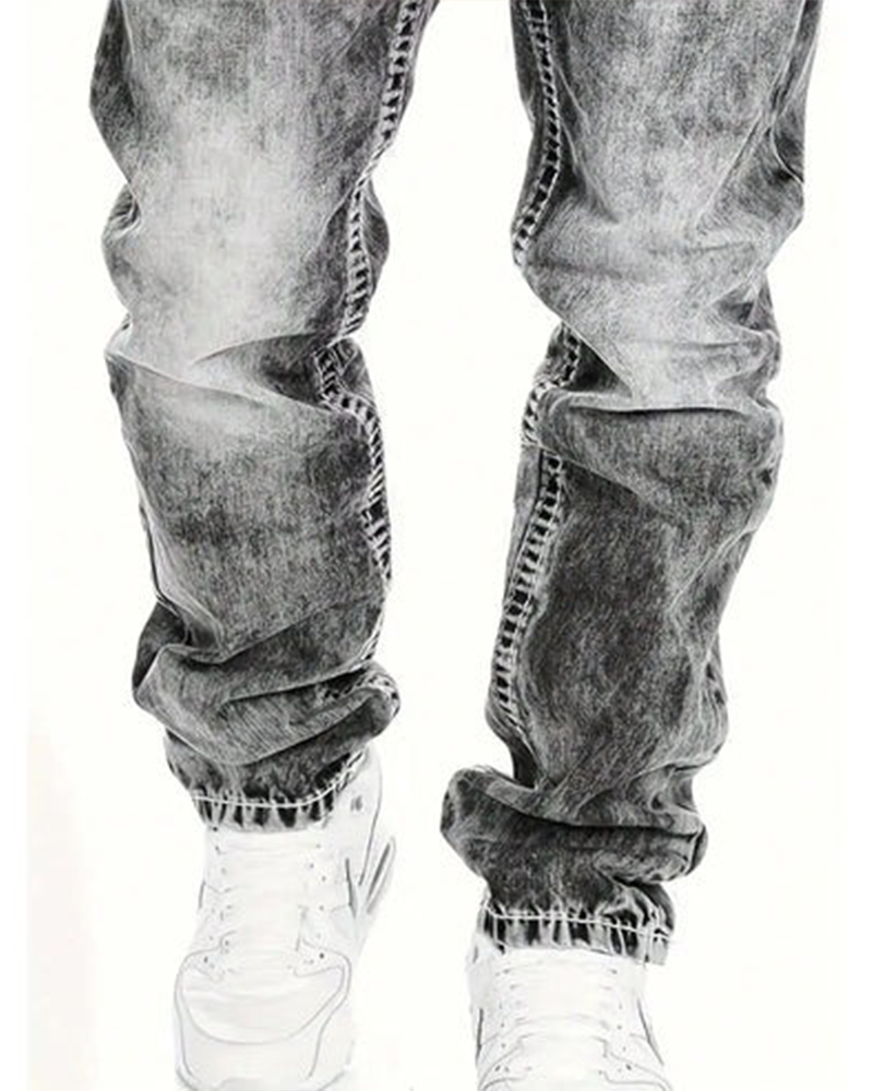 Jeans Casual Hip-Hop