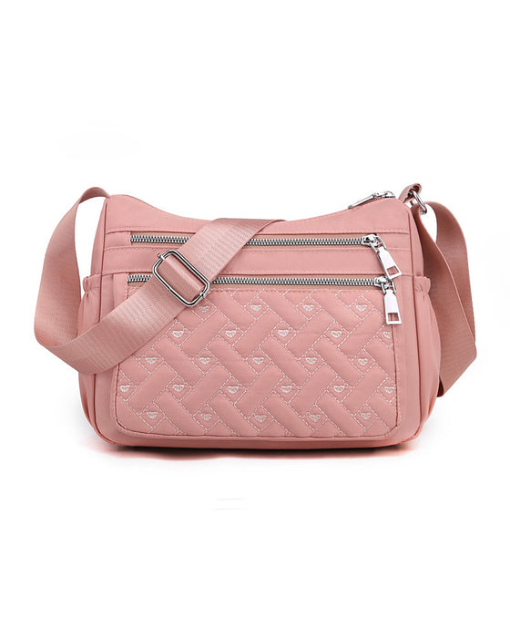 Casual schoudertas met grote capaciteit