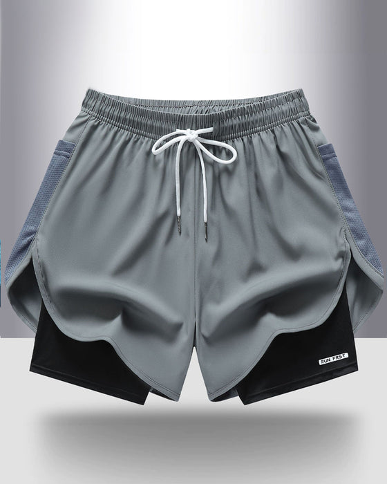 Shorts Ademend Snel Drogend Dubbellaags
