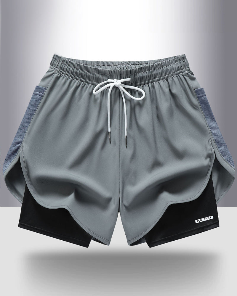 Shorts Ademend Snel Drogend Dubbellaags