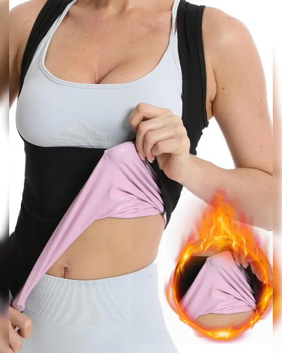 Dames Tanktop Zweet Workout Gym Vormgevend
