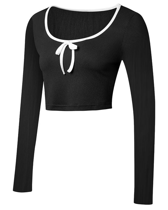 Blouse Lange Mouw Slim Fit