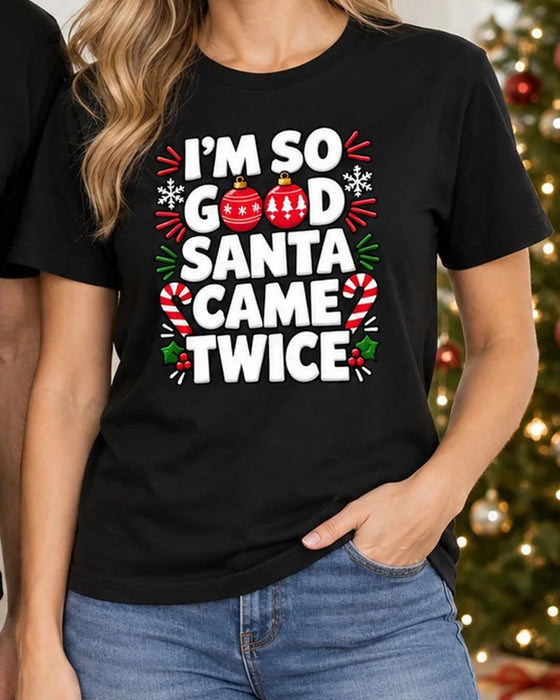 Ik Ben Kerstman Kerst Koppels Grafisch T-Shirt