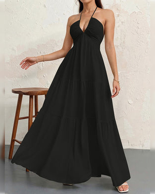 Jurk Mode Effen Halter