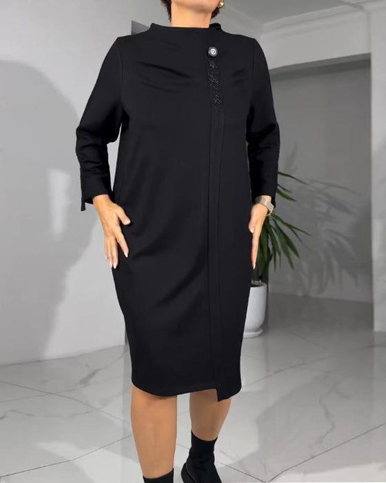 Jurk Met Gesofistikeerde Stijl En Elegante Sfeer