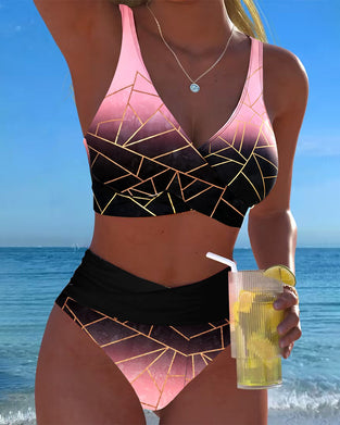 Bikini Gradient Geometrisch Lijn
