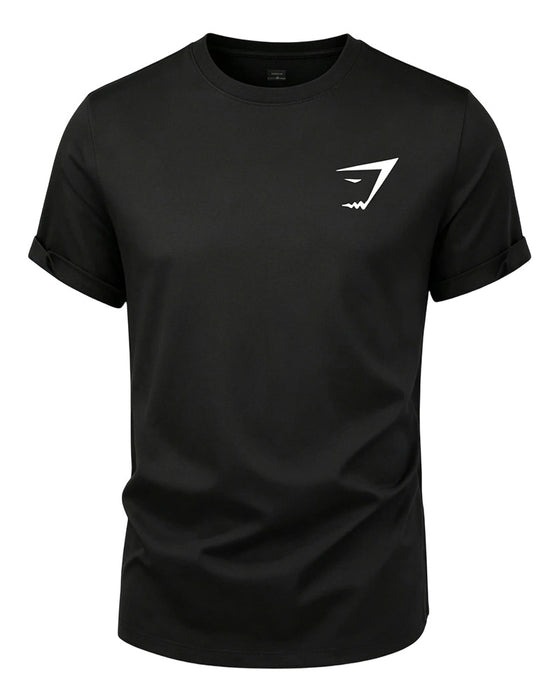 T-Shirt Ronde Hals, Korte Mouwen