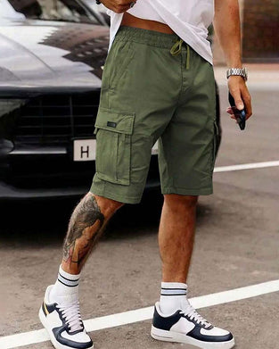 Shorts Trekkoord Cargo Casual