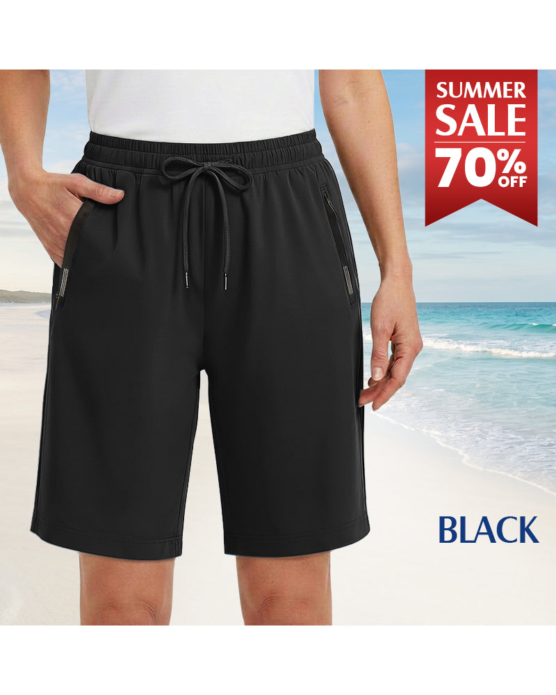 Shorts Elastische Taille Trekkoord Sneldrogend