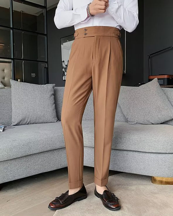 Heren Broek Zak Effen Casual Jurk
