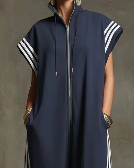 Jumpsuit Hip Hop Gestreept