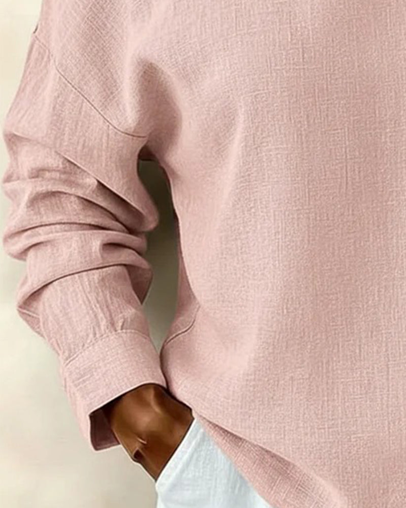 Top Schouder Vrij Sexy Lange Mouw